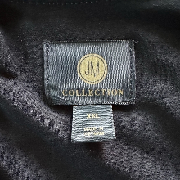 Women Dress JM Collection Keyhole Blue Floral Sheath Dress Sleeveless Midi Dress - Picture 8 of 9